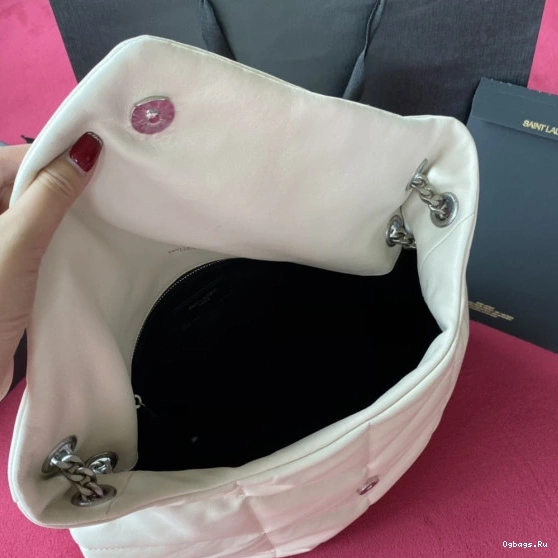 LAMBSKIN BAG YSL MEDIUM IN QUILTED PUFFER 0824